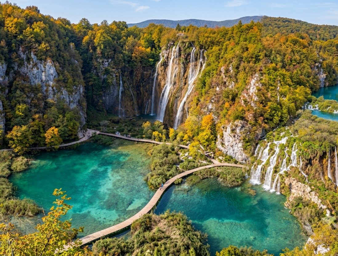 Plitvice Lakes National Park Day Trip from Ljubljana