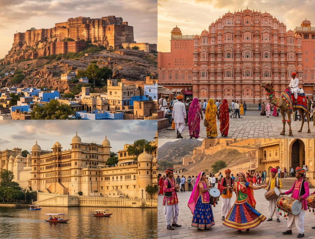 Complete Rajasthan Tour: Palaces, Forts & Deserts in 17 Days